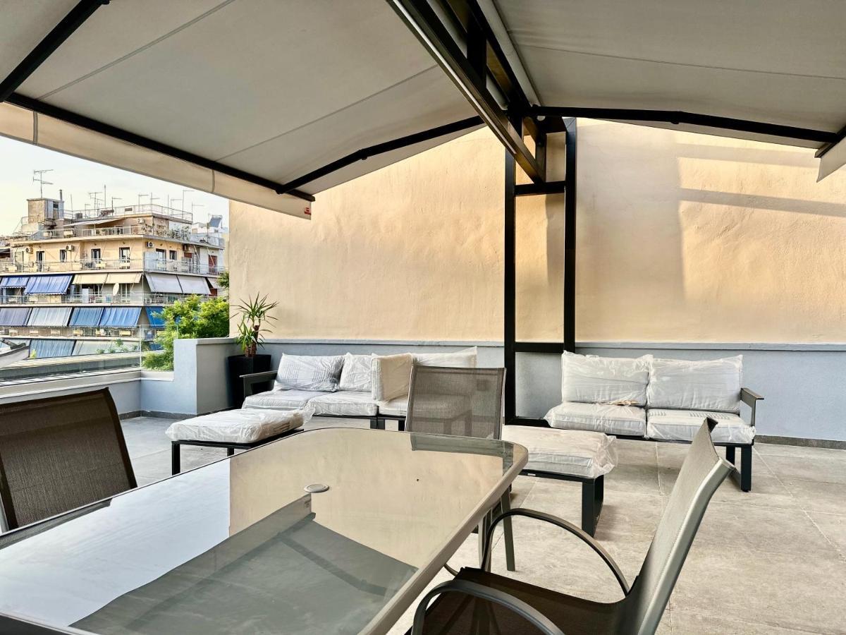 T&T Luxury Apartments - Rooftop Jacuzzi Athens Exterior photo